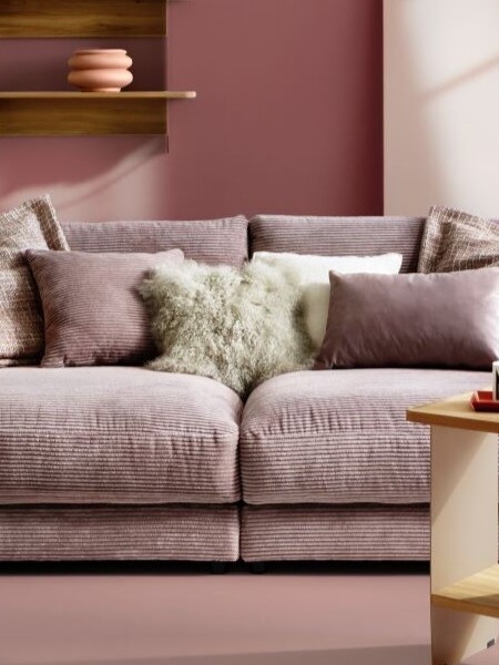 Cord Sofa sind der Trend
