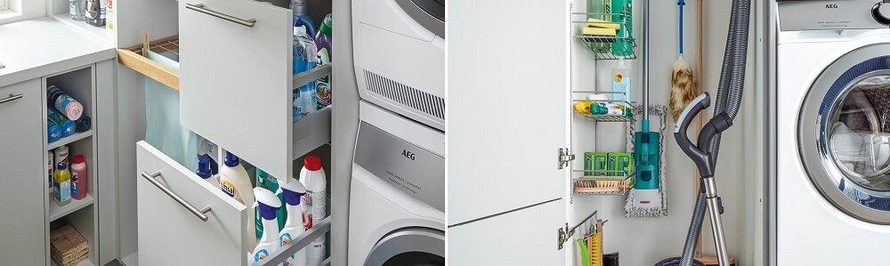 Mehr Ordnung schaffen mit dem Hauswirtschaftraum im Haemel Kuechenstudio