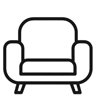 Symbol eines Sessels